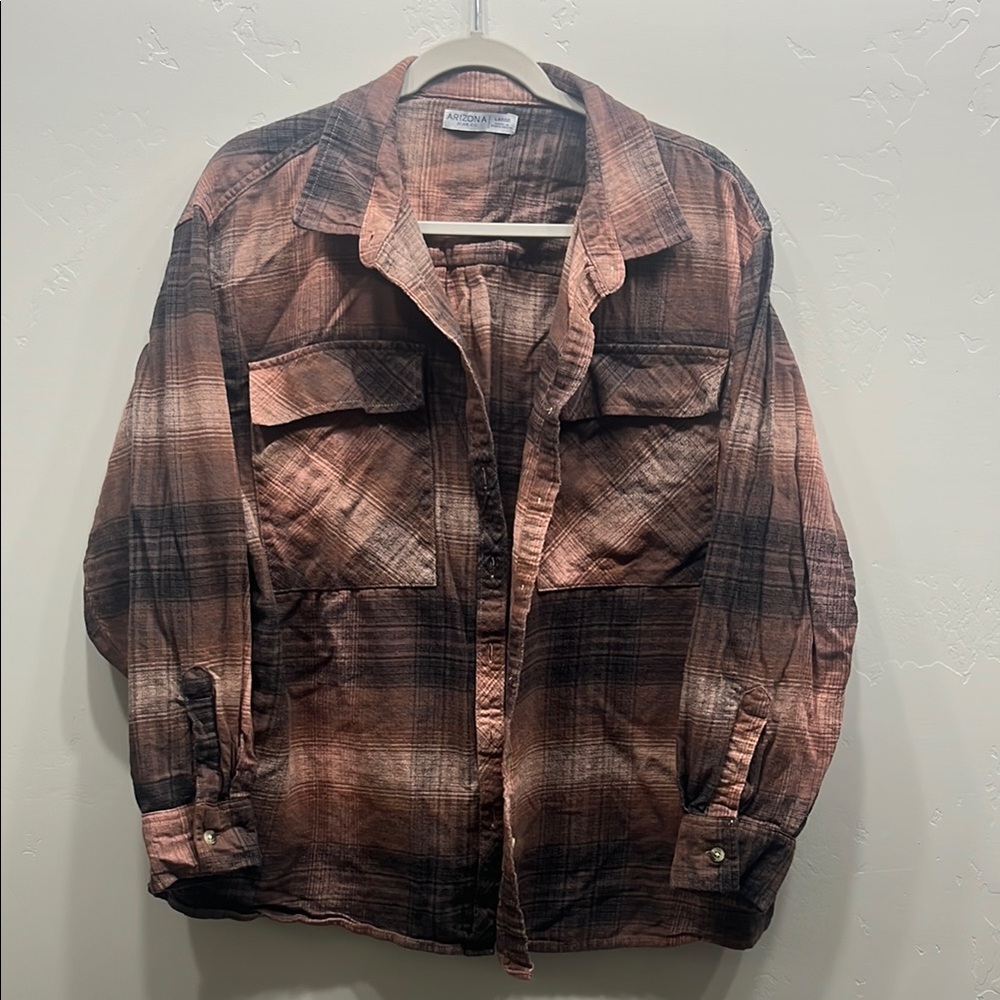 Arizona Jean Company Black and Brown Utility Jacket